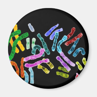 Aimant Arrière - plan noir chromosome