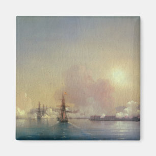 Aimant Arrivée dans la baie de Sébastopol, 1852