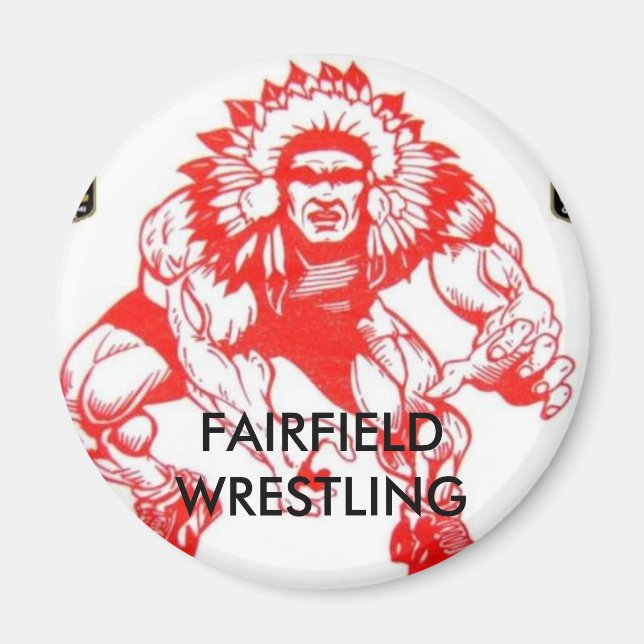 Aimant Arrondi - Customisé (Devant)