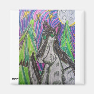Aimant art 1 de loup