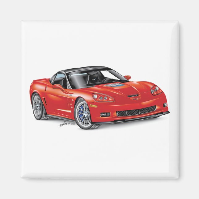AIMANT ART AUTOMOBILE LÉGENDAIRE Z-R-ONE (Devant)