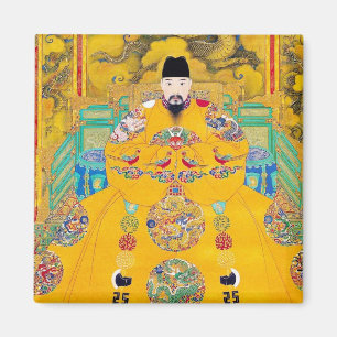 Aimant Art chinois classique oriental frais d'empereur de