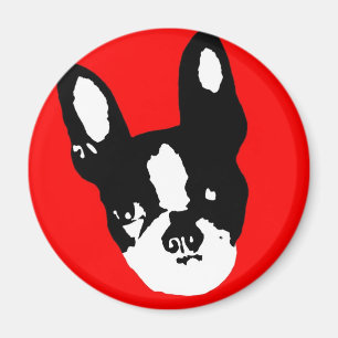 Aimant Art de bruit de Boston Terrier