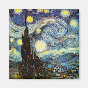 Aimant Art de nuit Van Gogh Starry