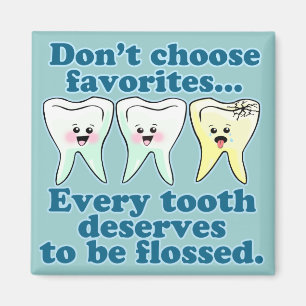 Aimant Art dentaire d'hygiéniste dentaire de dentiste