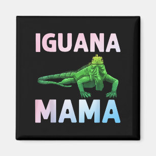 Aimant Art Iguane Pour Maman Filles Femmes Lézard Reptile