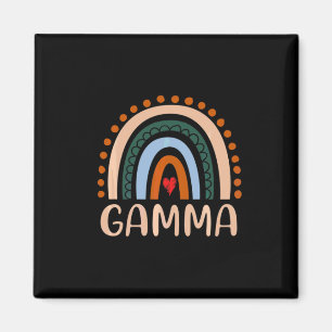 Aimant Art Mère Gamma Rainbow Grandma mignonne annivers