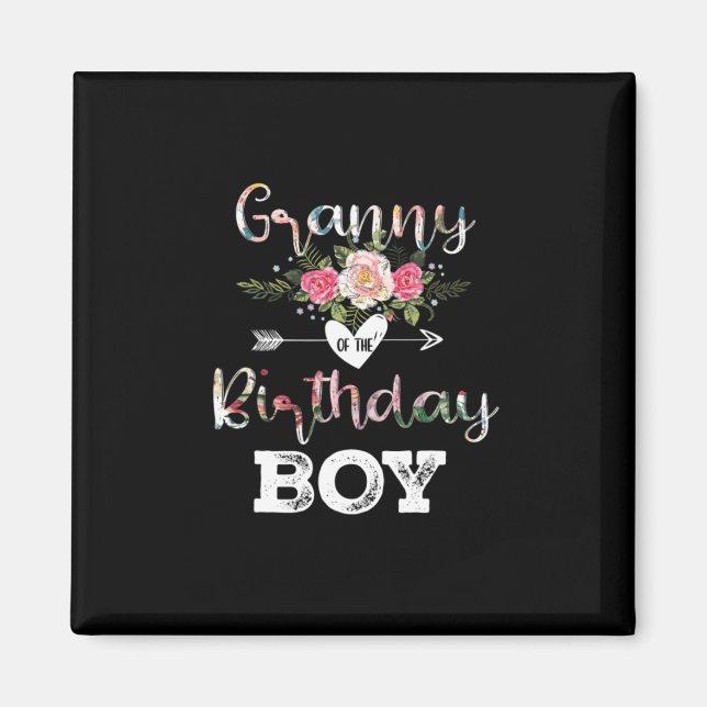 Aimant Art Mère | Mamie D'Un Enfant Anniversaire Annivers (Devant)