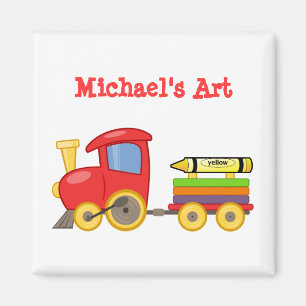 Aimant Art mignon d'amusement de Choo Choo de moteur