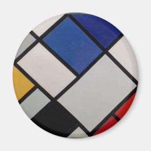 Aimant Art moderne de Piet Mondrian