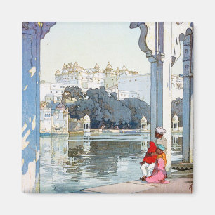 Aimant Art oriental frais de palais d'udaipur de Yoshida