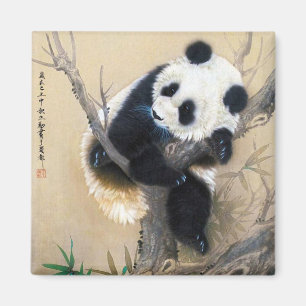 Aimant Art pelucheux doux mignon chinois frais d'arbre