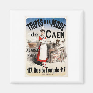 Aimant Art vintage d'annonce de nourriture du mode De
