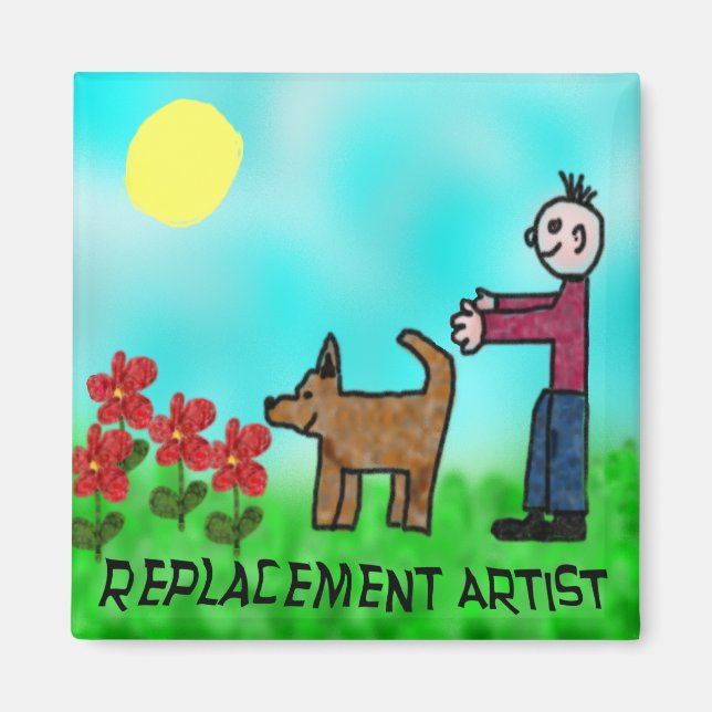 Aimant Artiste de remplacement (Devant)