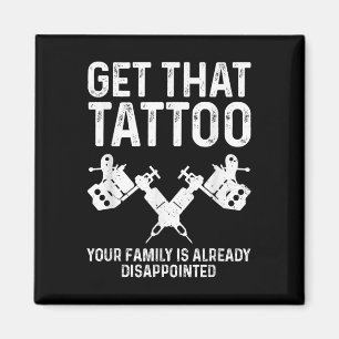 Aimant Artiste De Tatouage Drôle Art Pour Hommes Femmes T