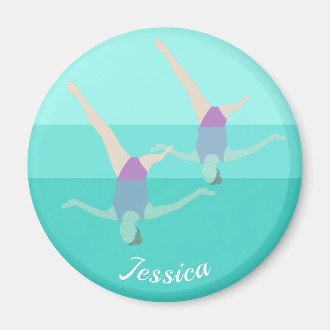 Aimant Artistic Swimming (Devant)