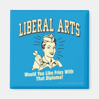 Aimant Arts Libéraux : Comme Fries Avec Diplôme