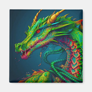 Aimant Artsy Dragon