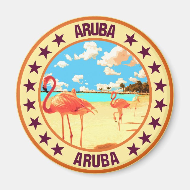 Aimant Aruba (Devant)