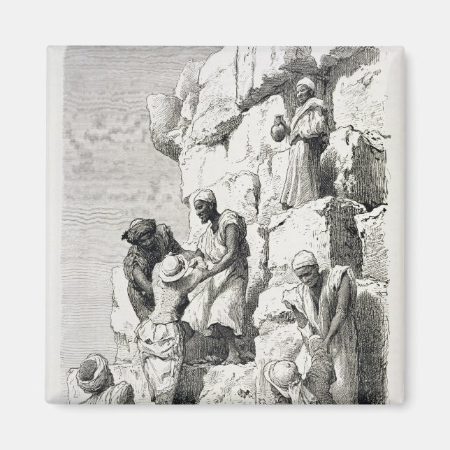 Aimant Ascent de la Grande Pyramide, 19ème siècle (Devant)