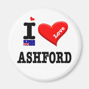 Aimant ASHFORD - I Love