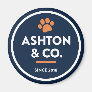 Aimant Ashton & Co. K9 Academy 2c Paw Dark