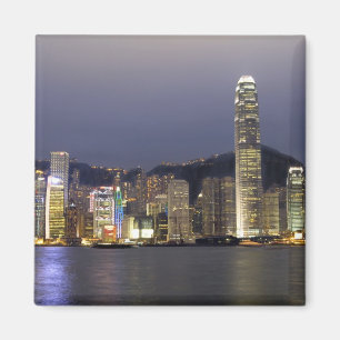 Aimant Asie, Chine, Hong Kong, ciel de la ville et 2