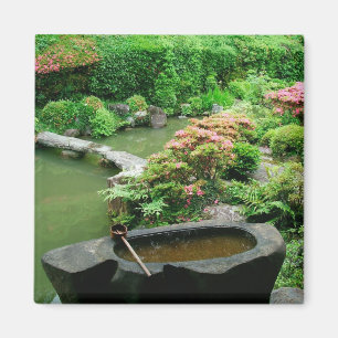 Aimant Asie, Japon, Kyoto. Jardin Zen
