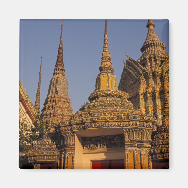Aimant Asie, Thaïlande, Bangkok, Wat Po, la plus ancienne (Devant)