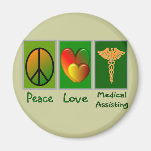 Aimant Assistance Médicale d'amour de paix