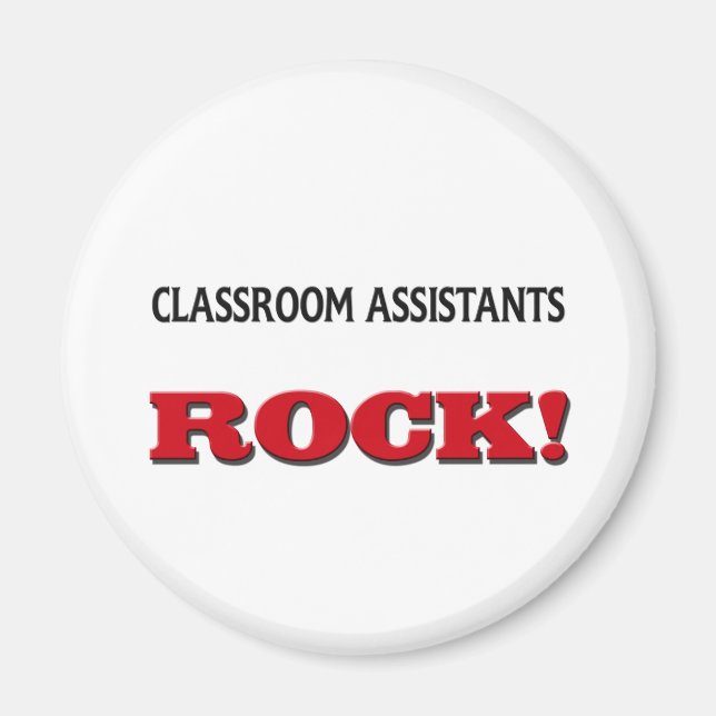 Aimant Assistants en classe Rock (Devant)
