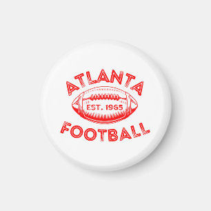 Aimant Atlanta Football Style Vintage