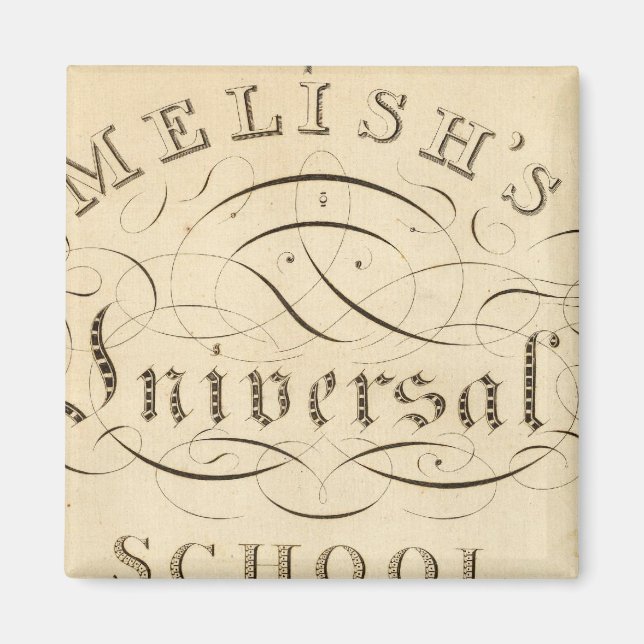 Aimant atlas scolaire universel (Devant)