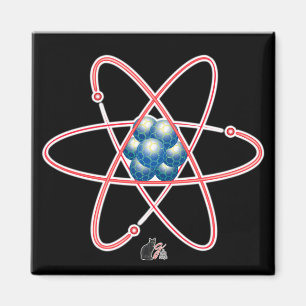 Aimant atomique ironique