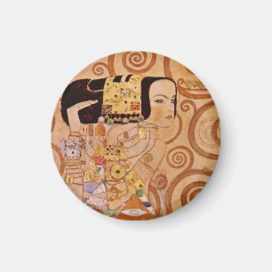 Aimant Attente par Klimt Art Nouveau victorien antique