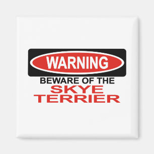 Aimant Attention À Skye Terrier