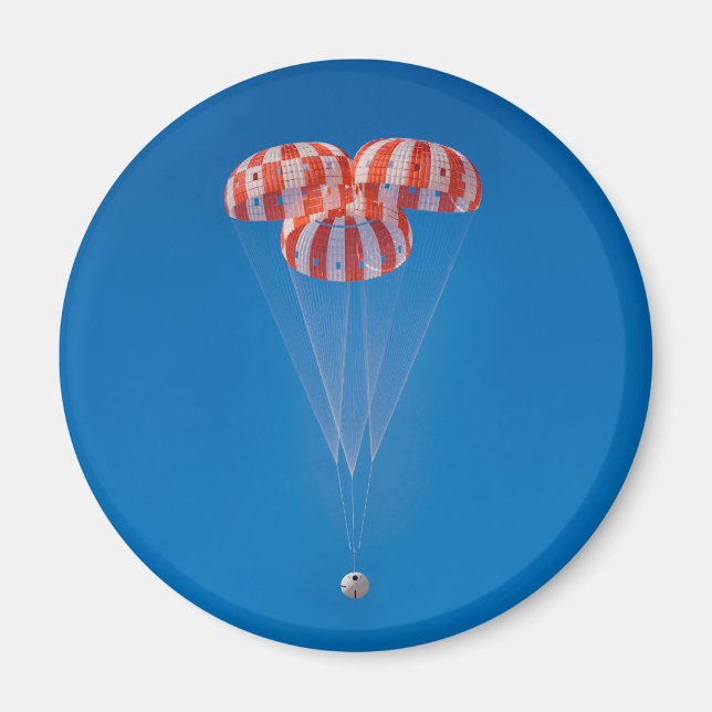 Aimant Atterrissage en parachute spatial Orion (Devant)