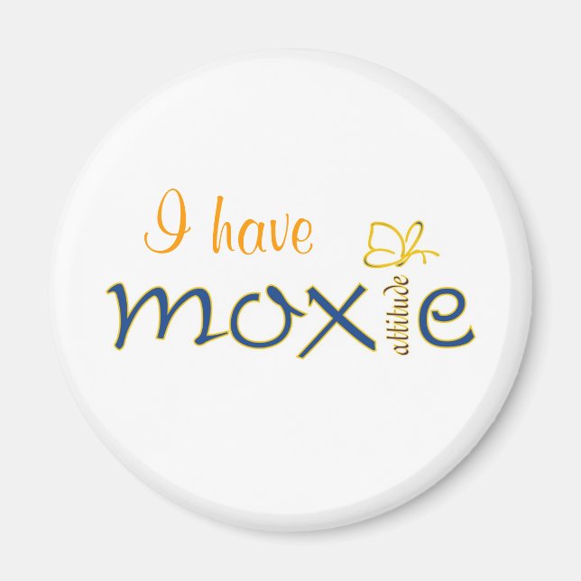 Aimant Attitude de la Moxie (Devant)