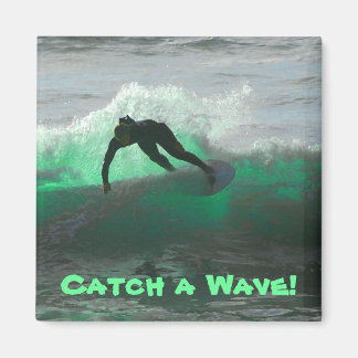 Aimant Attraper une vague