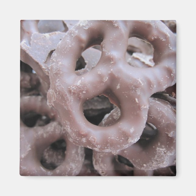 Aimant au chocolat Pretzel (Devant)