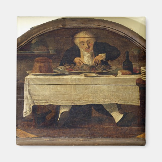 Aimant Au Gourmand', panneau de magasin pour Corcellet (Devant)