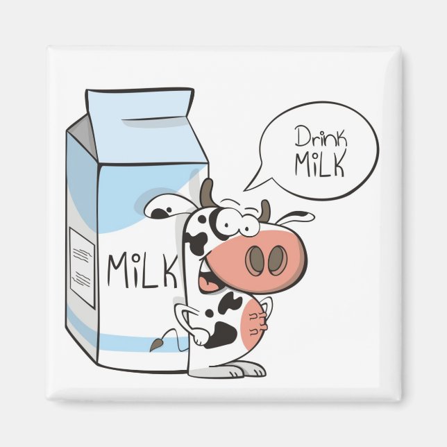 Aimant au lait à boire (Devant)