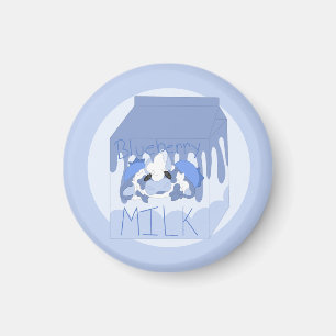 Aimant au lait de bleuet
