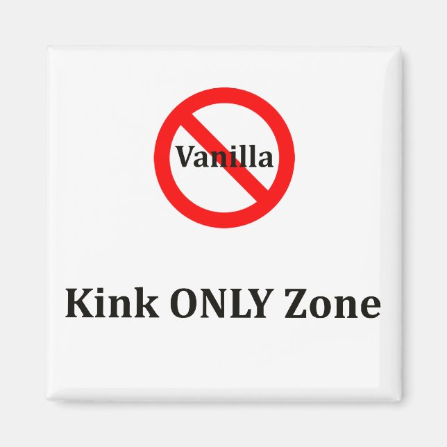 Aimant Aucune zone de Vanilla KINK (Devant)