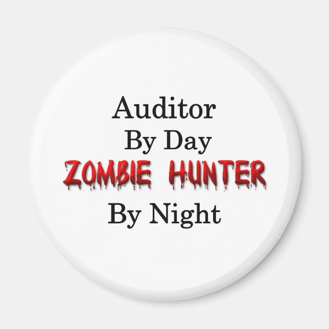 Aimant Auditeur/Zombie Hunter (Devant)