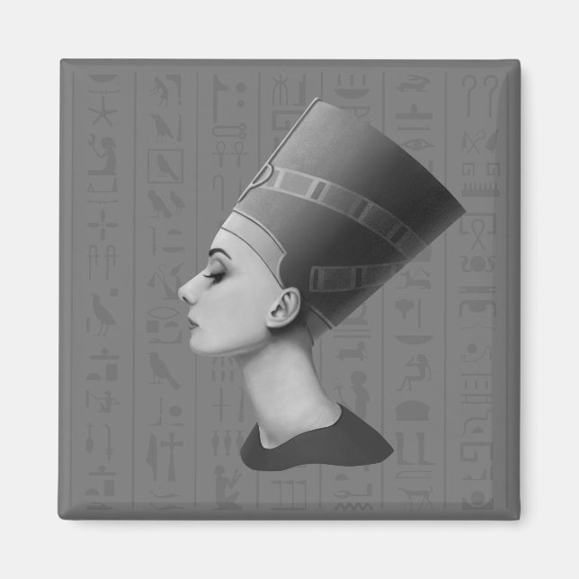 Aimant Audrey Hepburn Nefertiti (Devant)