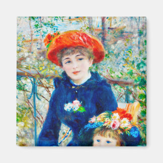 Aimant Auguste Renoir - Deux Soeurs