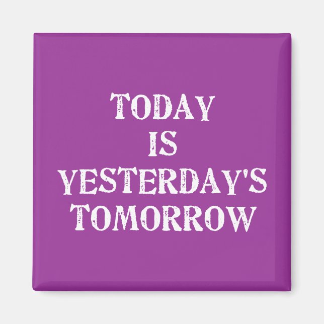 Aimant Aujourd'hui (Devant)