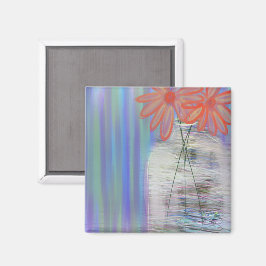 Aimant Aurora Borealis Bouquet Art original