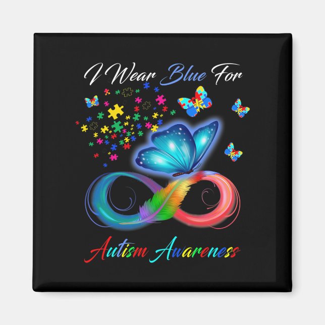 Aimant Autism Aware (Devant)